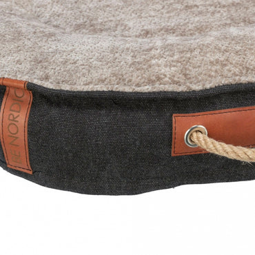 Nahaufnahme Hundebett Föhr Rund