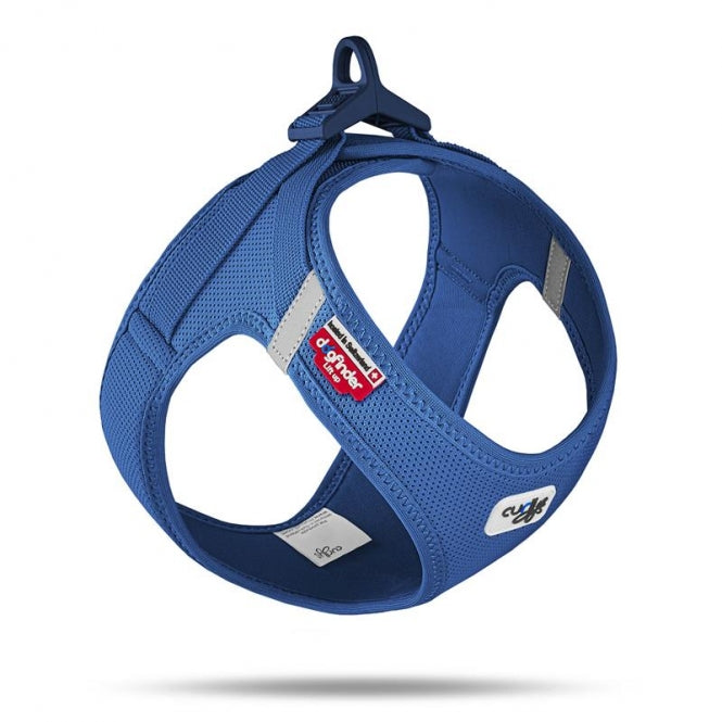 Curli Clasp Vest Geschirr Air-Mesh - Blau