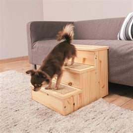 Trixie Treppe mit Aufbewahrung Kiefernholz