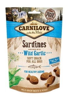 Carnilove Weiche Snacks Sardinen/Bärlauch